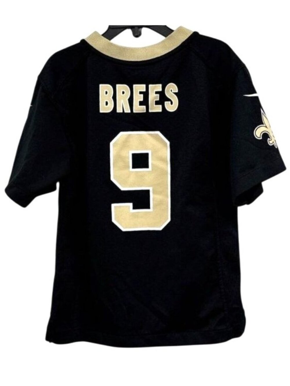 Nike NFL New Orleans Saints Drew Brees #9 Men's L On Field Jersey